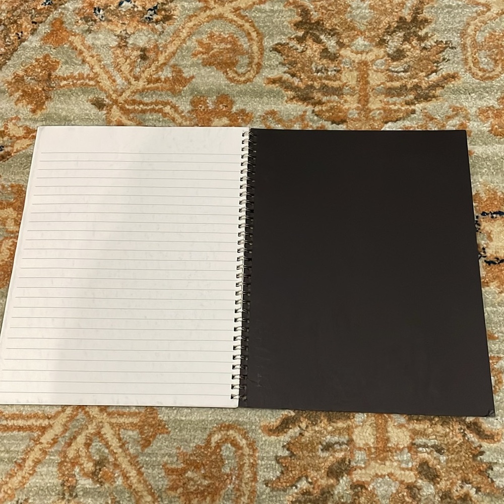 Nike S&R Thick Hardback Coiled Ruler Notebook With 27 Pages - Picture 4 of 5